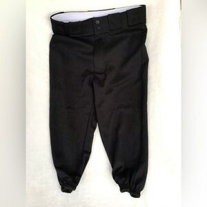 Rawlings youth baseball pants black size medium